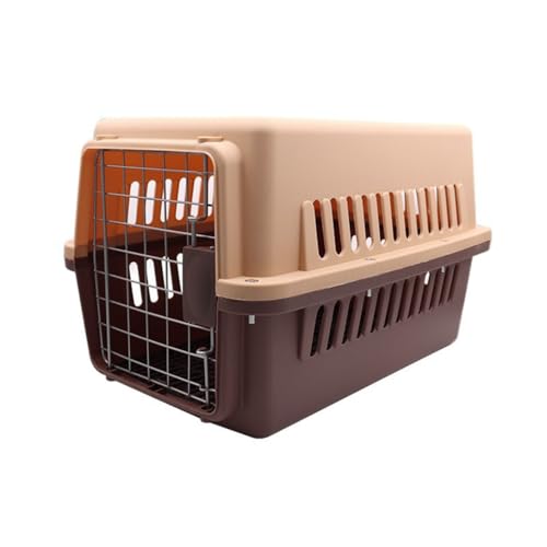 ペットキャリー 犬 クレート 猫 ハードキャリー 持ち運び ハードクレート 動物用 中型犬 小型犬 取っ手付き 車 旅行用 外出 防災 避難