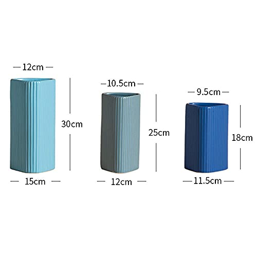 Vaas, geometrie creatieve kunst decoratie, bloempotten, woonkamer kantoor bureaublad plant container bloem voor vrienden kerst bruiloft, bruids douche - Afbeelding 3