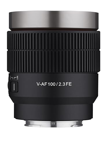 Image of Samyang V-Af 100 Mm T2.3 Fe for Sony E, Video Lens, Auto Focus Lens, Cine Lens 8K Support, Custom Switch and Button - Black