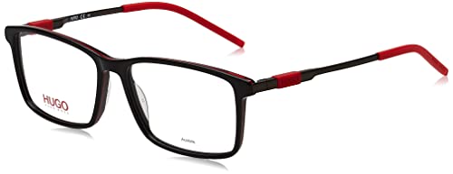Brillen Hugo HG 1153 OIT BLACK RED 54/16/145 MAN