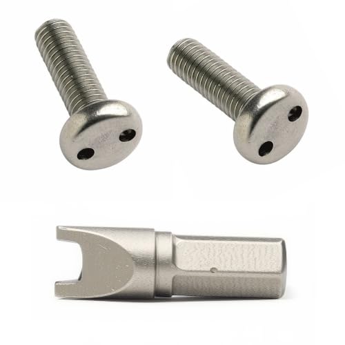 Baja Design LED Light Security Hardware Kit for OnX6+, S8, XL, LP Series LED (1/4-20x1/2 Bolts)