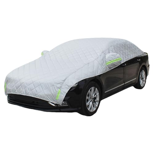 Copriauto Antigrandine, Telo Copriauto Antigrandine, Telo antigrandine per Auto, Copriauto Danni da Grandine, Telo Grandine Auto, Mezza Copertura per Auto Traspirante Addensata, Berline e SUV