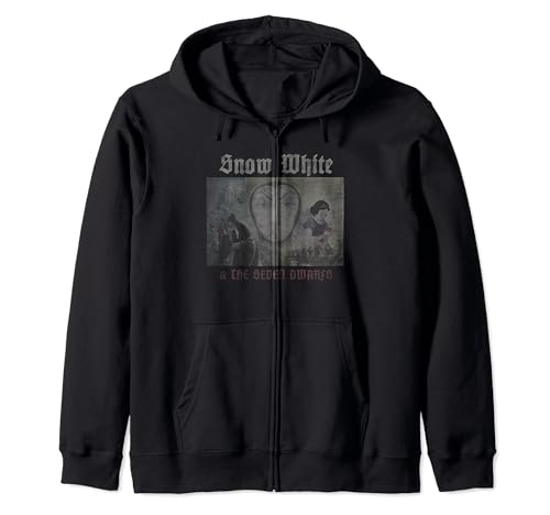 Sweat Disney Snow White Dark Collage avec imprimé double face