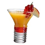 ZUNOXAZ Cocktailglas Trinkglas für Whisky und Wein Feines Barzubehör Stilvoller Party Becher mit Zartem Design Vielseitig für Getränke und Festliche Anlässe Geeignet