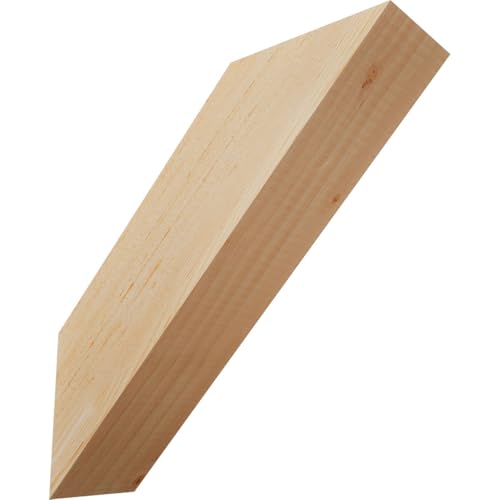Ekena Millwork BRC04X12X12TRA00SDF 3 1/2"W x 12"D x 12"H Traditional Smooth Knee Brace, Douglas Fir