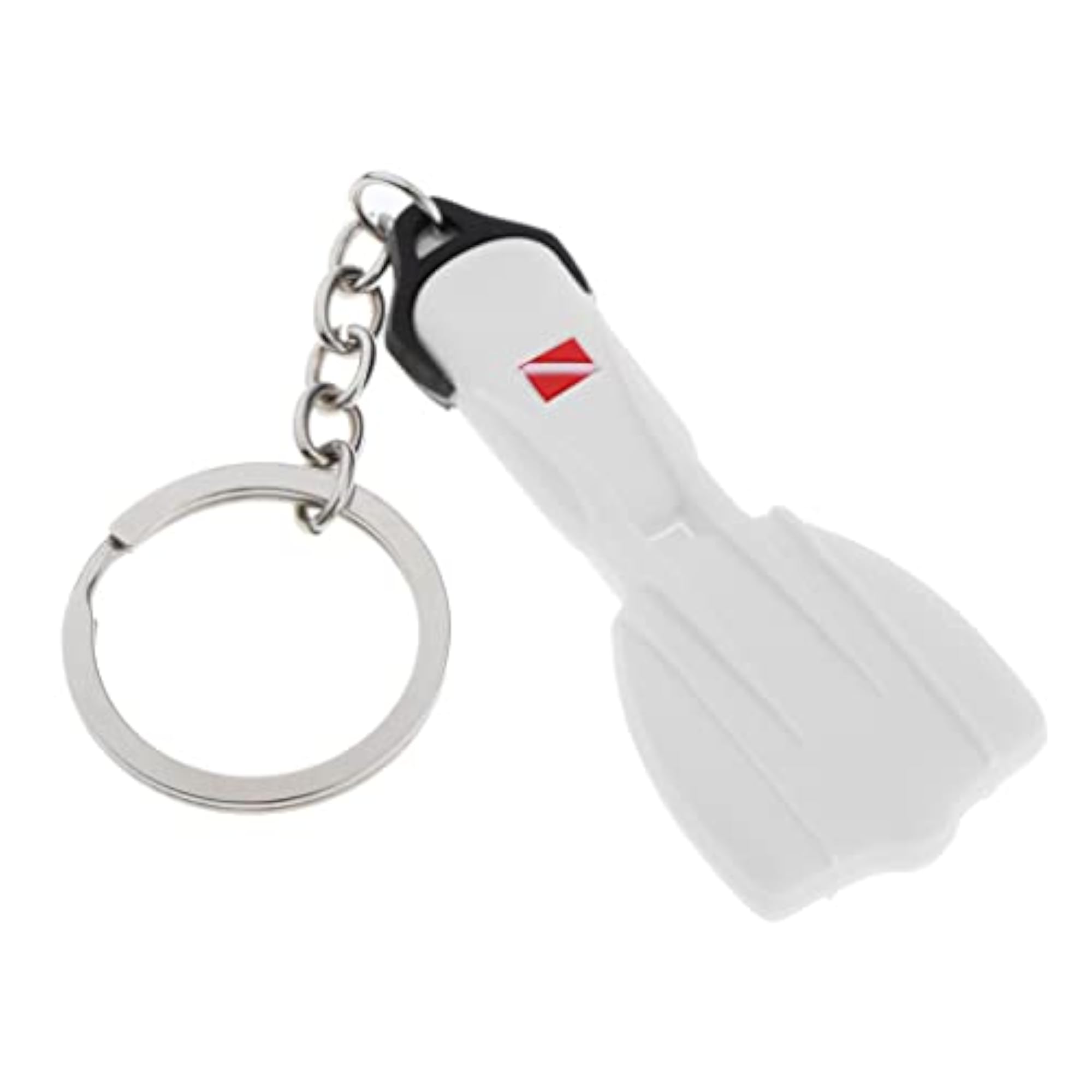 2xNovelty Mini Diving Key Chain Holder Dive Flipper Keyring