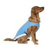 Canada Pooch Dog Cooling Vest - Evaporative Cooling Vest for Dogs with Breathable Mesh Material & Reflective Lining, Adjustable Dog Cooling Vest Great for Dogs 12 (11-13' Back Length), Aqua