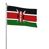 bandera de kenia para colorear e imprimir Lugares aplicables: bandera decorativa, se utiliza principalmente para decoración de jardín, decoración al aire libre, decoración de granja, decoración de aniversario, etc. Adecuado para cualquier terraza o balcón, y hace encantadoras decoraciones para cualquier patio o césped. Muestra tu orgullo – deja que todo el mundo sepa dónde estás de pie y muestra tus sentimientos patrióticos.