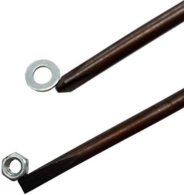 12" Extra Long Cross-Head & Flat Blade Screwdriver,Slotted and Phillips Screwdriver,2 Packs Magnetic Screwdriver for Sewing Machine Car Repair DIY Hand Tool