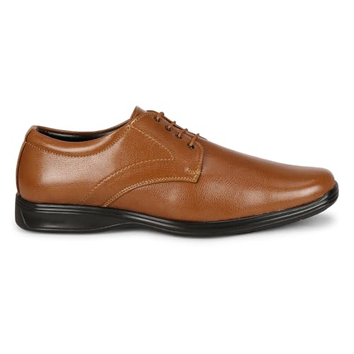 Image of Wenzal Men's Synthetic Lace Up Office wear Comfortable Formal Shoes | Casual Shoes for Men| Royal Look Shoes for Men