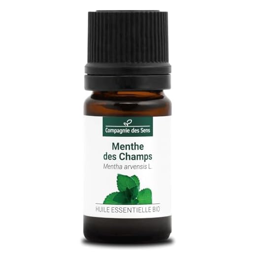 MENTA DE CAMPO - 5 mL - Aceite Esencial Orgánico - 100% Puro, Natural, Quimiotipado y Certificado AB