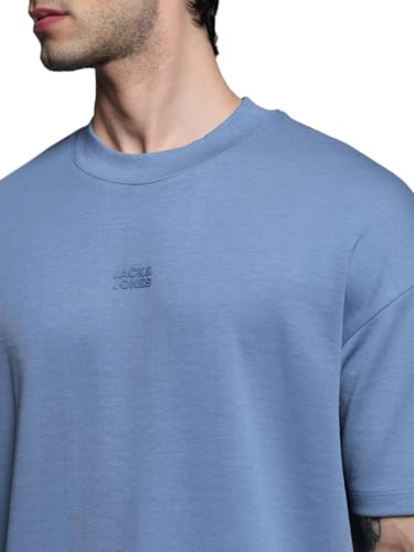 Image of Jack & Jones Men's Solid Slim Fit T-Shirt