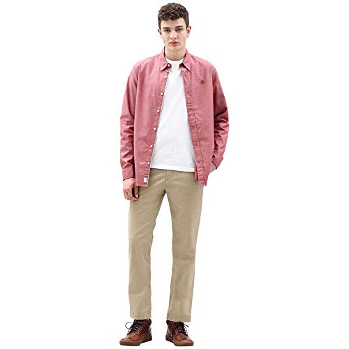 Timberland Men's LS Wellfleet Solid Oxford Shirt