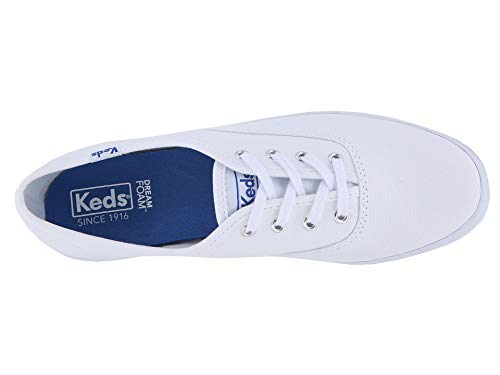 Keds Women's Champion Original Canvas Sneaker, White, Size 7 Medium2