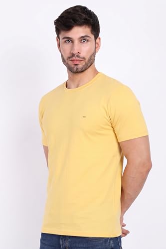Image of EXCELLO Men's 100% Pure Cotton T-Shirt || Super Soft, Breathable, Premium Material.