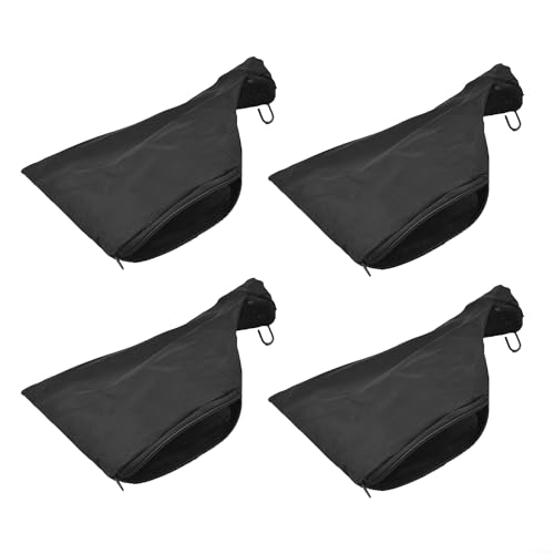 Lot de 4 sacs anti-poussière avec fermeture éclair et fil pour 255 pièces de ponceuse à bande de scie à onglet, sac à poussière de rechange pour pièces de scie circulaire