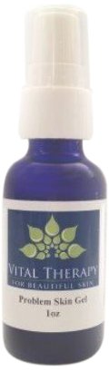 Problem Skin Gel 1 oz. Paraben-Free and Soy-Free Targets hormonal breakouts.