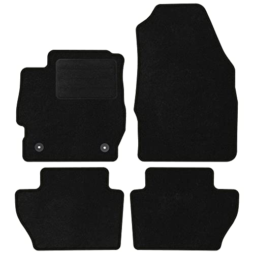Tapis de voiture en velours parfaitement adapté pour Ford Ka III (Ka+) à partir de 2016