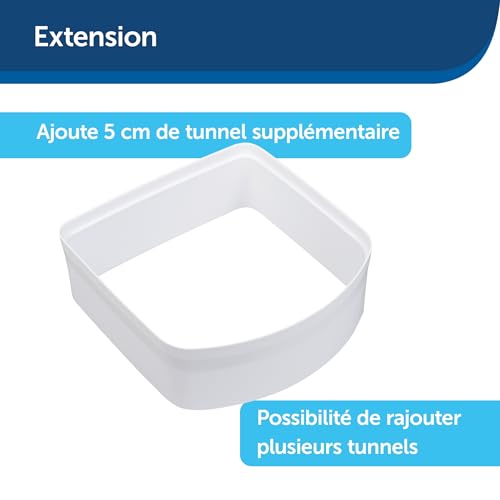 PetSafe Microchip Cat Door Tunnel Extension for Thick Walls and Doors, Easy Install by PetSafe - Image 3