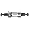 M-Wave Carousel Boîtier De Pédalier BSA – Roulements Compacts Carré JIS, Alu, Axe CrMo 115mm, Pour Boîtier 68mm, Argent/Bleu