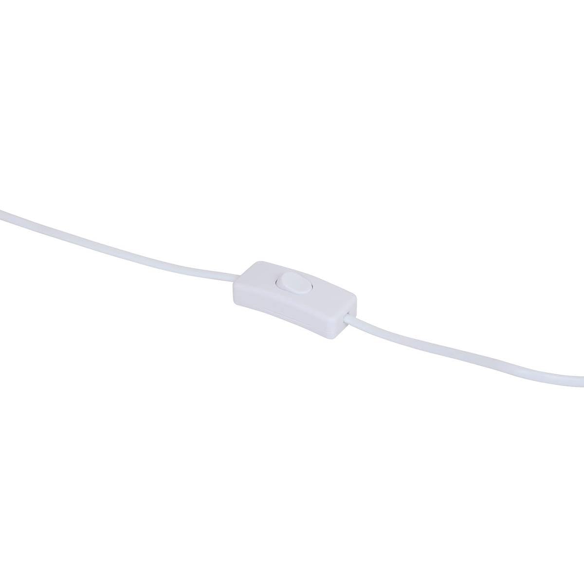 Atmosphera - Lampe orta secteur vert et blanc etoiles de mer 18,5x18,5x28 cm