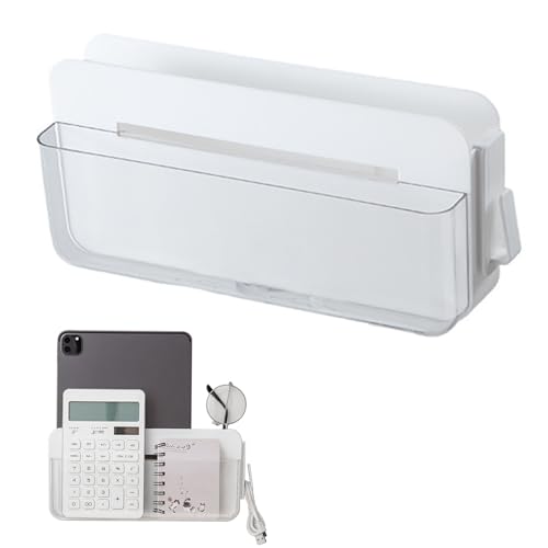 Kytpyi Organizador Mandos TV, Organizador Mando a Distancia, Soporte Mando Aire Acondicionado sin Perforación con 1 Gancho, Soporte Mando Pared para Hogar Oficina Dormitorio para Objetos Pequeños