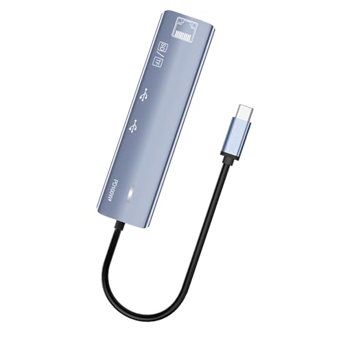Dispositif Multifonction USB C pour transformer votre bureau en studio UHD 100W