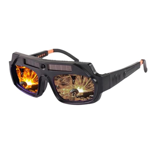 Liakyunf Gafas de soldadura, gafas de soldadura de seguridad, protección ligera para casco, protección ocular para cortar trabajo, patio, laboratorio al aire libre, trabajadores, soldadores