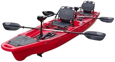 Brooklyn 14.0 Pro Motorized Tandem Kayak (PK14) (Red)