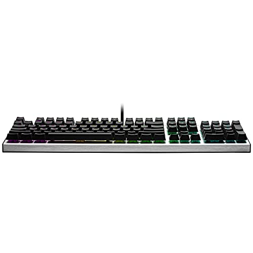 CK351 Optical Gaming Keyboard (UK Layout) - Red Switches (Hot-Swappable), Full NKRO, Per-key RGB (MasterPlus+), Wrist Rest, Customisable Keycaps - Full-Sized, Wired, QWERTY - Tastiera gaming - Immagine 4