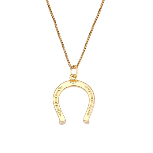 Collier fer à cheval argent anti ternissement bijou en U hypoallergénique