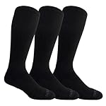 Dr. Scholl's mens Athletic & Work Compression Over the Calf Socks - 1 & 3 Pair Packs - Fatigue Relief