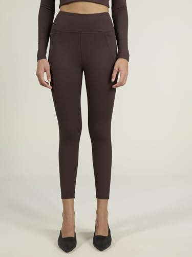 Image of CAVA Sculpt Core Leggings for Women | High Waisted, Anti Camel Toe, Deep Side Pockets, Rounded Back Seam, Sculpting Stretch Fabric