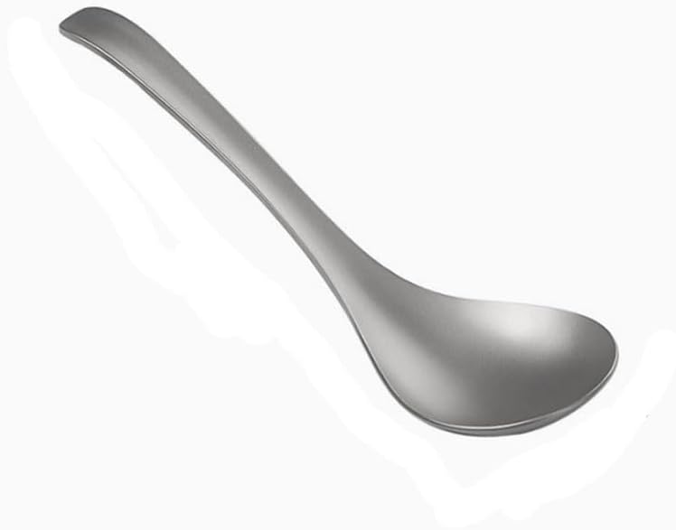 Alloy Soup Spoon A Drinking for Outdoor Use with A Long Handle for Holding in