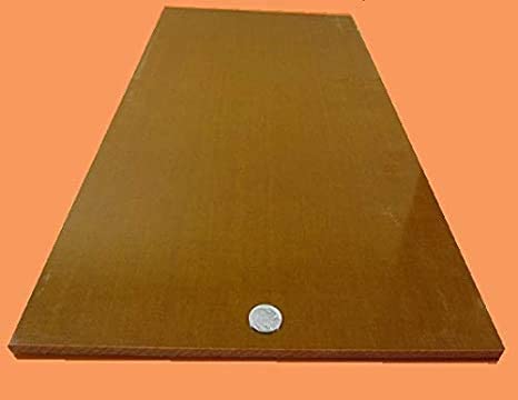 Micarta G10/FR4 Phenolic Sheet - 1/8" X 12" X 24", Epoxyglass Laminate