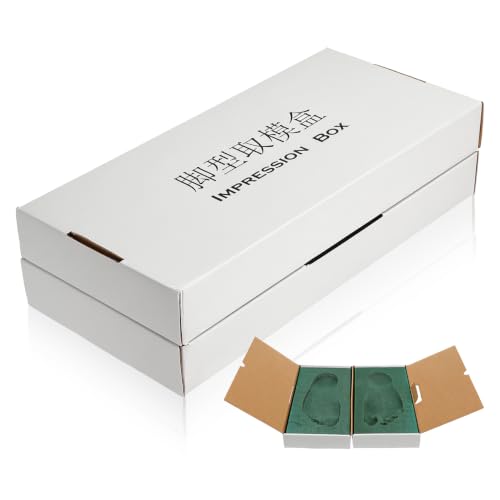 Caja de espuma para impresión de pie y molde ortopédico miniatura 1