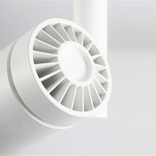 Vidalite Modern Led Surface Monopoint Sconce, 360° Rotatable Flush Mount Spot Light Head Dimmable 3000K 1370 Lumens,For Bookshelf, Art, Bedside, White #TOP4