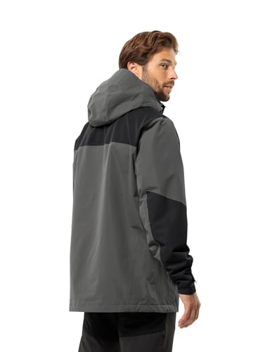 Jack Wolfskin Herren Jasper 2l Jkt M, Stone, M EU – Ansicht 5