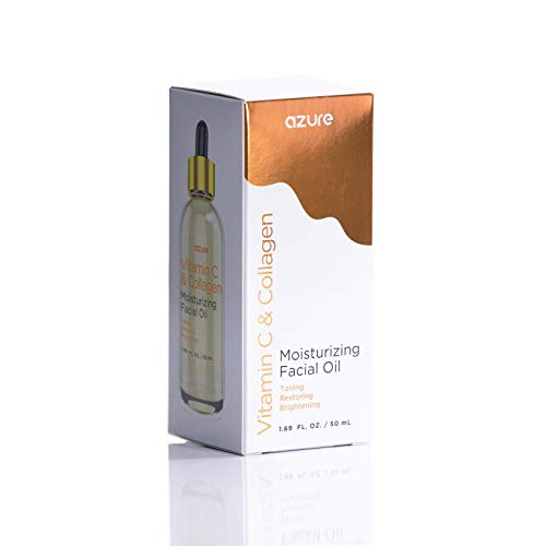 azure vitamin c and collagen moisturizing facial oil