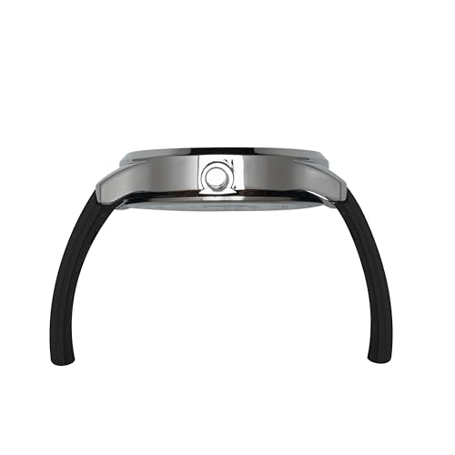 Image of TMX Men Analog 3 Hands Black Round Dial Watch-TM0TG8402T