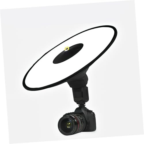 Reflector de flash robusto de diseño cónico con bolsa de almacenamiento 3