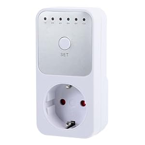 Alipis Mechanischer Timer Steckdose 1-10 Stunden