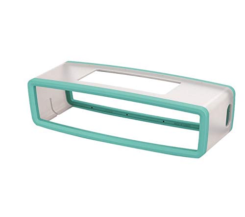 iMusk Soft Silicone Housse Etui Coque Coque pour Bose SoundLink Mini 1 2 Accessoires Haut-Parleur Bluetooth (Vert Clair)