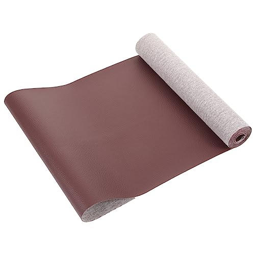 GRADENEVE 1 Rolle DIY Lederstoff Dunkelrot
