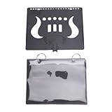 Keenso Music Folder, Flip Folder 5 Transparent Window Universal Portable Sheet Music Holder for Marching Band