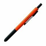 OHTO Multi-Function Pen, MULTI-Smart 4, 0.5 mm Mechanical Pencil, Ballpoint Pen, Orange (MF-15ST4-Orange)