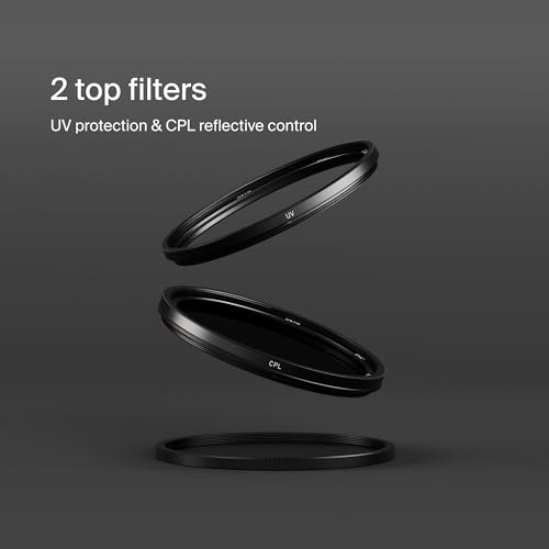 Kit Filtres 52 mm Urth Élimine Reflets Protège Objectif