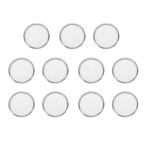 Disques ronds en métal pour reliure uxcell, accessoires haut de gamme pour carnets, 32 mm