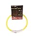 Collar de luz de carga USB Collar de perro de luz nocturna Collar de perro de peluche Led-Amarillo-50CM