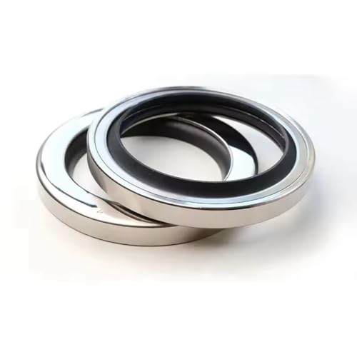 Retén de aceite doble labio PTFE 38mm ID 55mm OD junta de estanqueidad en acero inoxidable 6